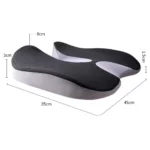 Coussin antidérapant Orth4WD en mousse à mémoire de forme, coussin de prostate pour CÔTÉ cyx, sac d'aticaback contrasté, chaise confortable, siège auto, instituts oto 6