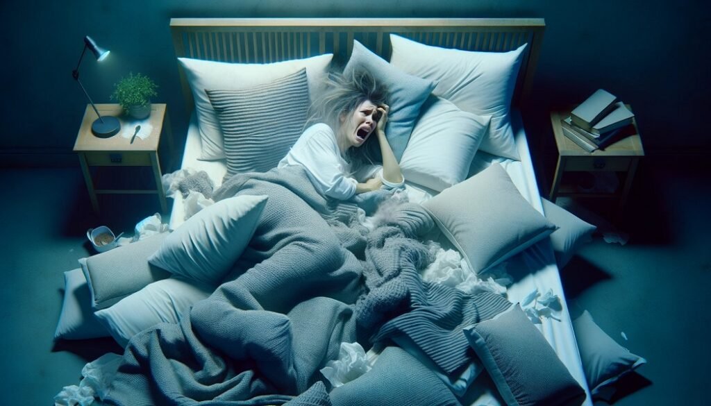 sommeil agité bouge beaucoup