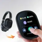 Siindoo JH-ANC930Plus casque sans fil hybride, casque antibruit actif avec écran LED à commande tactile multi-magnétique 22