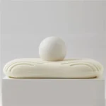Oreiller en Latex naturel avec housse en coton, doux, sans Support de pression, soulagement de la douleur au cou, oreiller de lit pour dormir sur le dos et le ventre 5